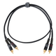 Pronomic Stage RCA-1 Audiokabel Cinch 1 m zwart