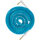 Pig Hog "Half Coil" Instrumentenkabel 9m Daphne Blue