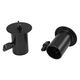 Omnitronic BOB-4 Set Di Boccole Per Statore Nero