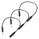 Pronomic Stage JXM-0.5 Stereo Jack/XLR 0,5m 3xSet