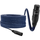 Pronomic Stage DMX3-100 Cavo DMX 100m blu con contatti dorati