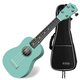 Classic Cantabile US-100 TQ Soprano-Ukulele Turquesa Set Incl. Funda