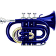 Classic Cantabile Brass TT-400 Bb-Taschentrompete blau