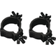 Eurolite TPC-10 Demi-Collier de Serrage Noir Lot de 2