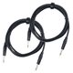 Pronomic Stage BOXJ1-2.5 Cable de Altavoz Jack 2,5 m Set de 2
