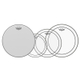 Remo 10" 12" 14" Pinstripe Clear Set PLUS 14" Ambassador Coated
