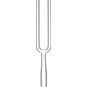 Meinl Sonic Energy SOLCTF417 Solfeggio Crystal Tuning Fork 417 Hz / G#4