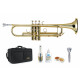 Lechgold TR-16L Trompette Bb laquée Set Deluxe