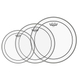 Remo 10" 12" 14" Set Di Pelli Pinstripe Clear