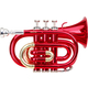 Classic Cantabile Brass TT-400 Bb-Taschentrompete rot