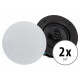 McGrey ACS-660 WH 2-Wege High-End Gewebe Einbaulautsprecher 240 Watt 2x Set  - Retoure (Zustand: sehr gut)