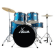 XDrum Semi 22" Standard Schlagzeug Satin Blue Sparkle inkl. Schule  - Retoure (Verpackungsschaden)