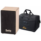 Sela SE 118 Primera Cajon Black Set Incl. Cajon Gig Bag