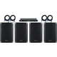 McGrey PA-4504 1 HE 4x 450 Watt Monitor Set