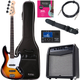 Rocktile Fatboy II SB E-Bass Sunburst Starter Bundle