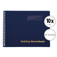 Helbling BMB30 Marschbuch blau 30 Taschen 10x Set