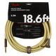 Fender Deluxe Series Cable Angled 5.5m Tweed