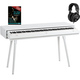 Classic Cantabile DP-730 WL Digitalpiano Wit Mat Set