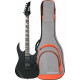 Ibanez GRG121DX-BKF Guitarra Eléctrica Black Flat Set con Funda