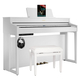 Roland HP702-WH Digitalpiano Weiß matt Set