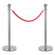 Stagecaptain PLS-150 Deluxe 2.1-200S Absperrständer Personenleitsystem 2,0m silber