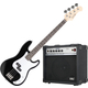 Rocktile Puncher E-Bass Black Amp Set