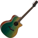 Rocktile WSC-150C-GN/BU Chitarra Western Verde/Blu