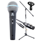 Pronomic Superstar JACK Microphone Set Microphone + Stand + XLR-Jack Cable