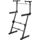 Soporte Doble Para Teclados Hercules HCKS-410B Sistema Autolock Estilo Z