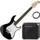 Yamaha Pacifica 012 BL Black Chitarra Elettrica Set AK20G