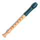 Mollenhauer Fipple "Dege" Flûte à Bec Soprano Bleu Marin Baroque