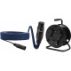 Pronomic Stage DMX3-50 DMX-kabel 50m set met kabelhaspel
