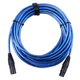 Pronomic Stage XFXM-Blue-10 Câble Micro XLR 10 m Bleu Métallique