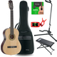 Classic Cantabile Acoustic Series AS-851 Guitare Classique 4/4 Set