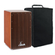XDrum Cajon El Bajo Bass Port Cocoa Brown / Ebony incl. Funda