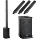 McGrey E-208LA Actieve Line Array Kolominstallatie
