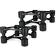 IsoAcoustics Aperta Black Entkoppler-Stativ Paar  - Retoure (Zustand: sehr gut)