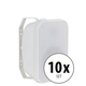 McGrey OLS-5251WH Altavoces Outdoor 50 Vatios Blanco Set de 10
