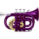 Classic Cantabile Brass TT-400 Bb-Taschentrompete violett