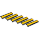 Pronomic Protector 2-100 Passacavi 2-Canali con Connessione a Spina Set da 6