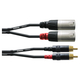 Cordial CFU 3 MC Cinch/XLR Male 3m Paar
