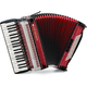Alpenklang Pro Acordeón IV 96 CM Shadow Red