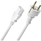 Cordon Secteur Oehlbach Powercord C13 5,0 m Blanc