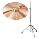 Paiste PST 7 16" Heavy Crash + Cymbalstand Set