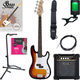 Rocktile Puncher E-Bass Sunburst Starter Set