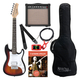 Rocktile Sphere Junior Guitarra Eléctrica 3/4 Sunburst Starter Set