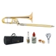 Lechgold BP-18GL Trombón Bajo Latón Dorado Deluxe Set