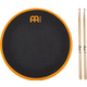 Meinl MMP12OR Marshmallow Practice Pad 12" Orange Sticks Set