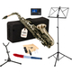 Classic Cantabile Winds AS-450 Antique Yellow Alto Saxophone Set