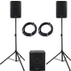 Pronomic Powerstage Concert 1510 2.1 Impianto PA attivo 700 Watt